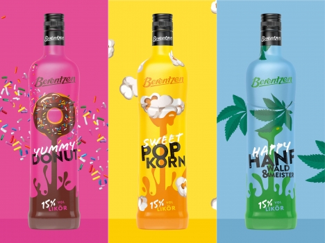 Neue Produktrange: Berentzen launcht ungewöhnliche Likörvarianten -